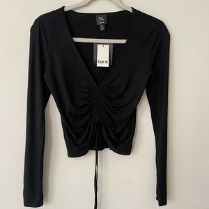 Adorable black top, new with tags.